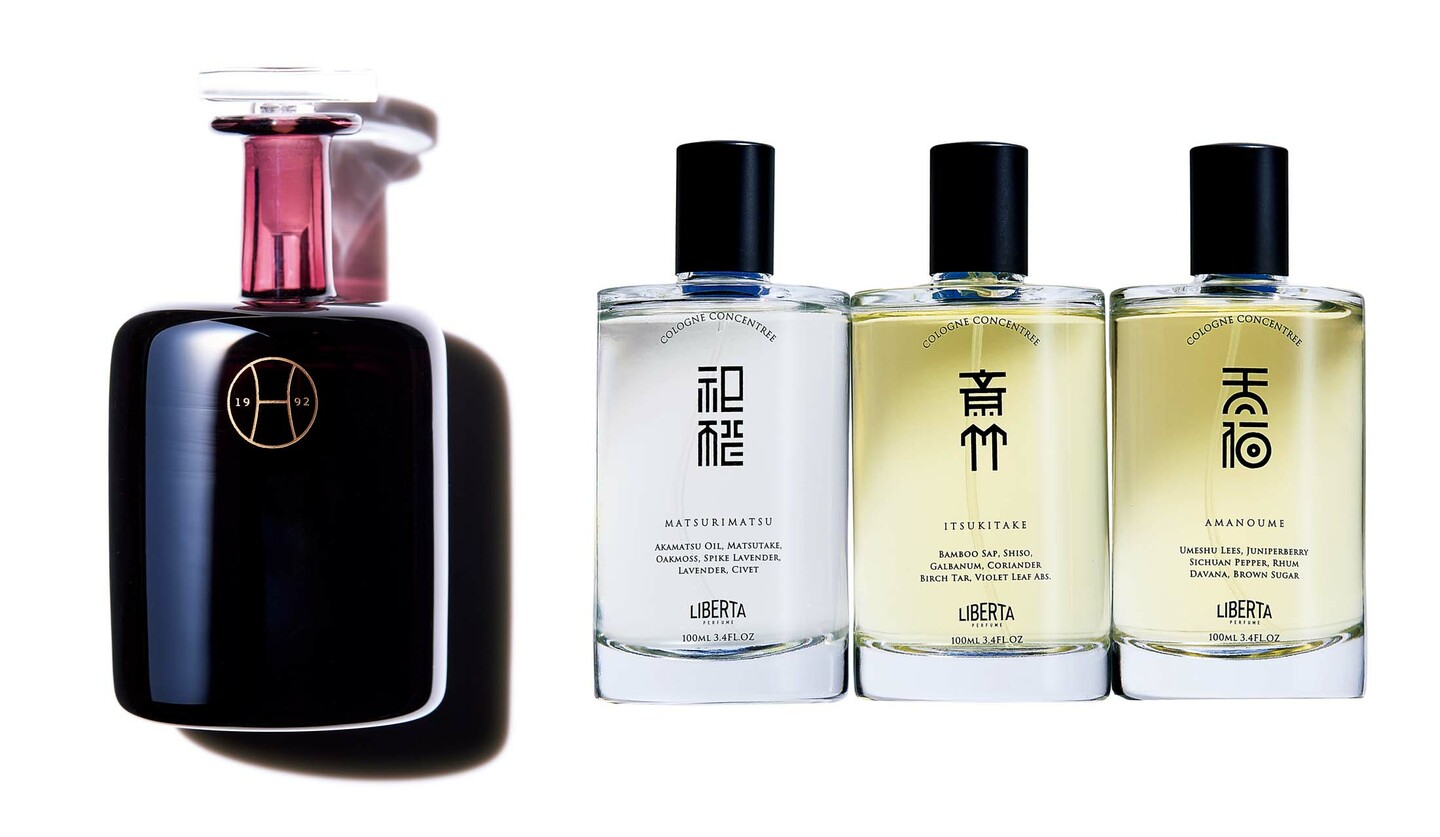 「パフューマー・エイチ」と「リベルタ パフューム」のフレグランス