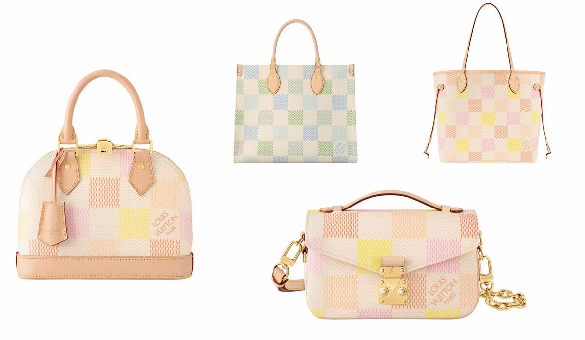 春らしいパステルダミエでワクワク\t LouisVuitton ハンドバック img_9986fe507e3c28854352b7df7c