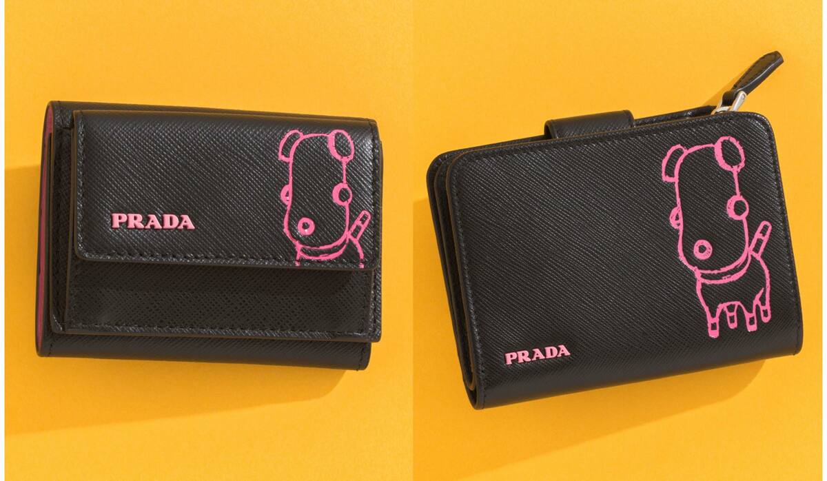 ずーちゃん　PRADA ミニ財布　ブラックレッド Amazon | [Prada] [プラダ] 財布 二つ折り レディース サフィアーノ