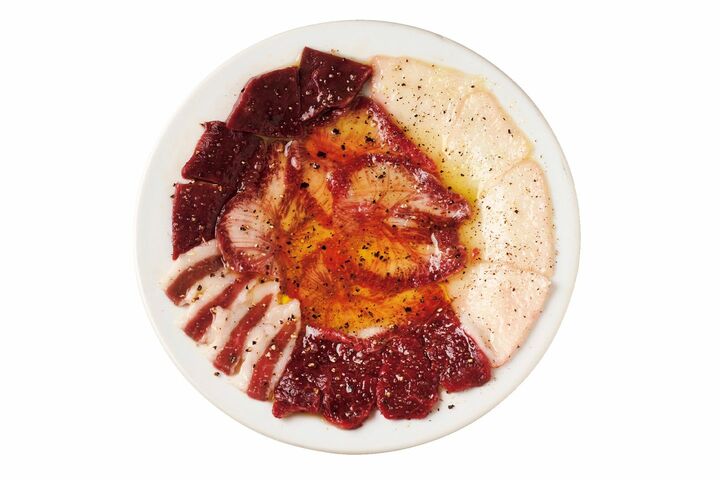 「FREGOLI」の『馬肉のカルパッチョ』