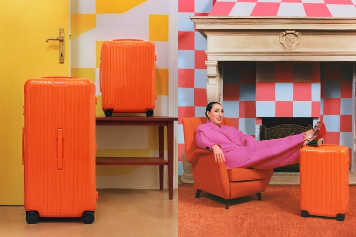 リモワ「エッセンシャル」コレクションから登場するシーズナルカラー「オレンジ」と「マゼンタ」