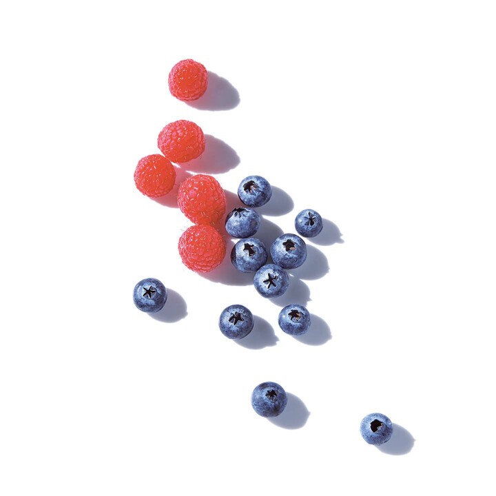 ブルーベリーとキイチゴ