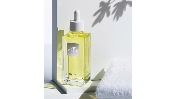 カペラ京都 「Auriga Spa」のトリートメントで使用される「ザ・ギンザ」製品カット