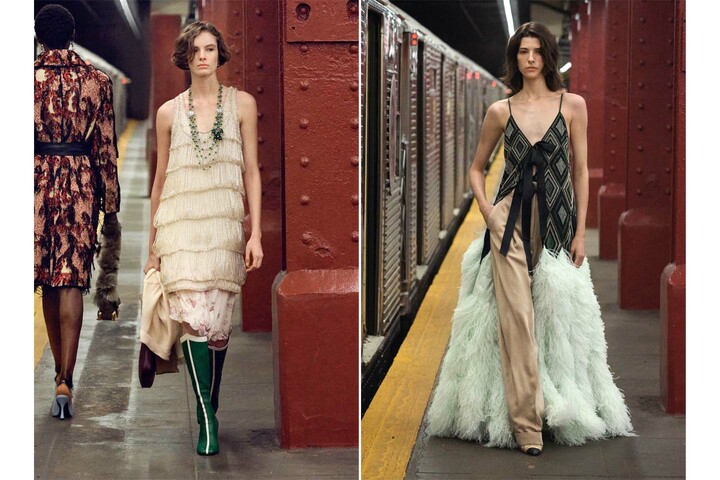 シャネルの「2026年 メティエダール コレクション」ルック