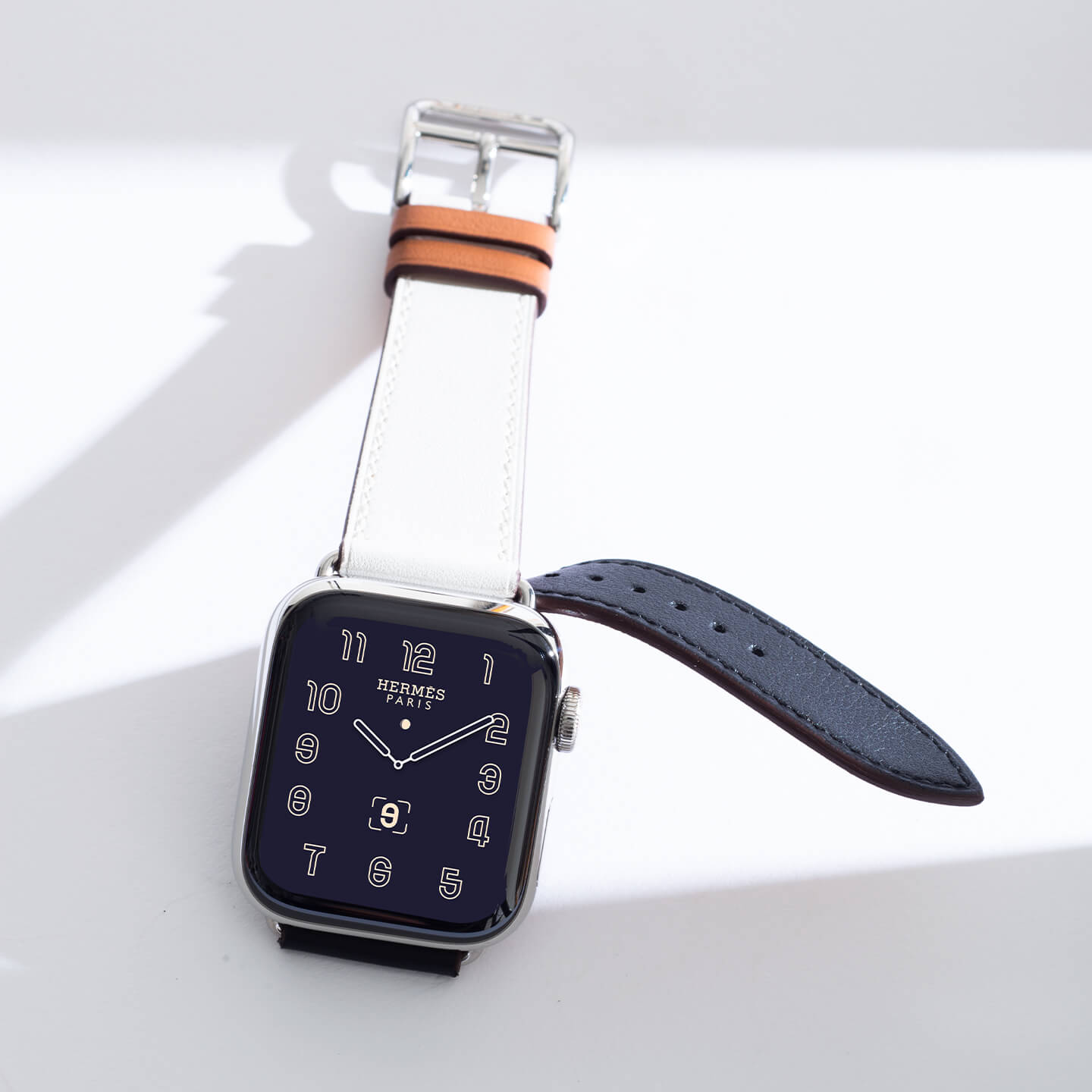 Apple Watch Hermes シングル トゥール ブレスレット 45mm (HERMES