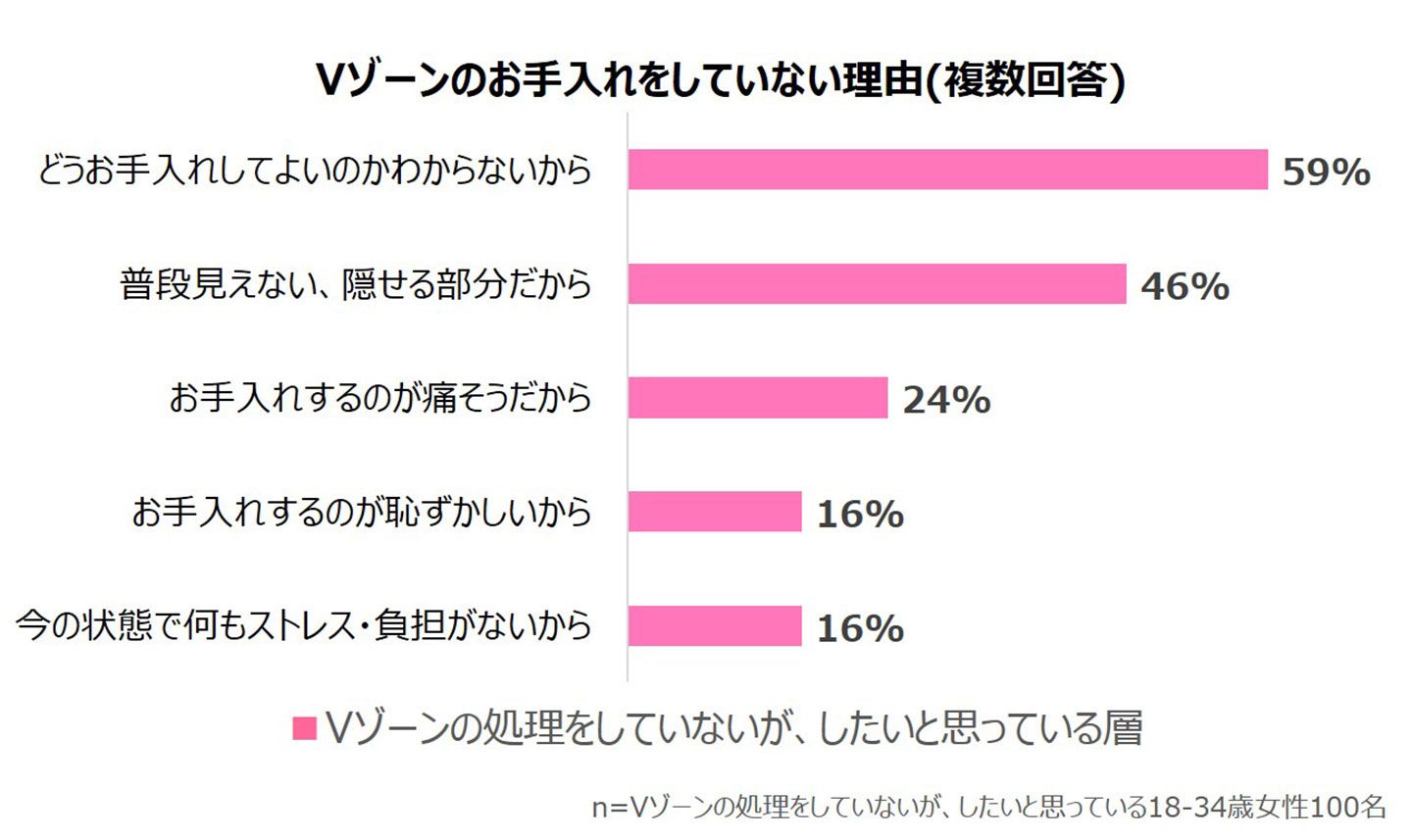 お手入れの方法がわからない、見えないからいいかと放置してしまうなどが理由に挙げられています
