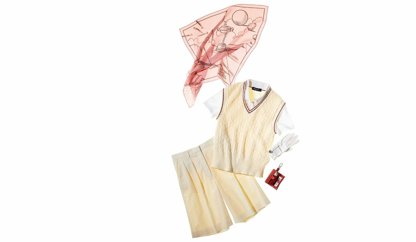 「ロロ・ピアーナ」の『ゴルフ・カプセルコレクション』