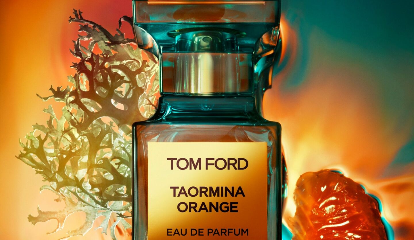 「トム フォード ビューティ」の新作フレグランス「タオルミナ オレンジ オード パルファム スプレィ」