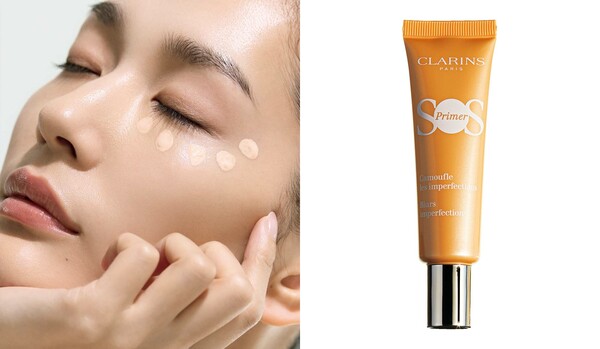 目元の“青グマ”による疲れた印象を解消するなら…【オレンジのメイク下地】が正解！「クラランス」名品下地をチェックして！