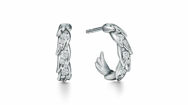 「ティファニー」のピアス『バード オン ア ロック バイ ティファニー』