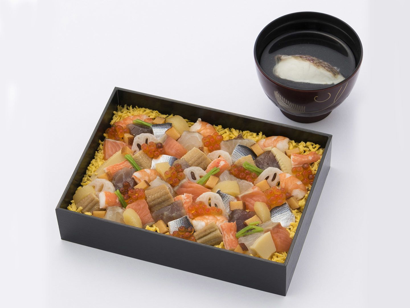 プロトンダイニング「ちらし寿司と潮汁」¥5,400(税、送料込・9月11日午前10:00に販売終了予定)