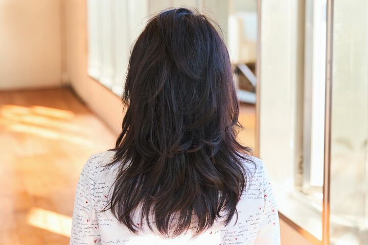 40代 髪型_3,ロングヘア_3