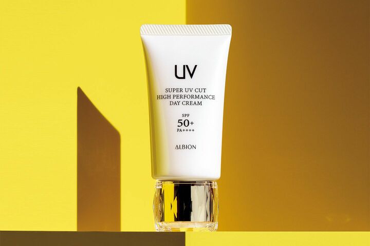 アルビオン スーパー UV カット ハイパフォーマンス デイクリーム SPF50+・PA++++ 50g ¥11,000