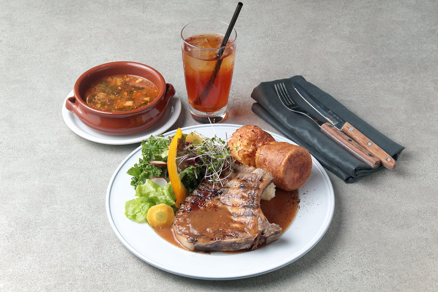 チャコールグリルプレートランチ
