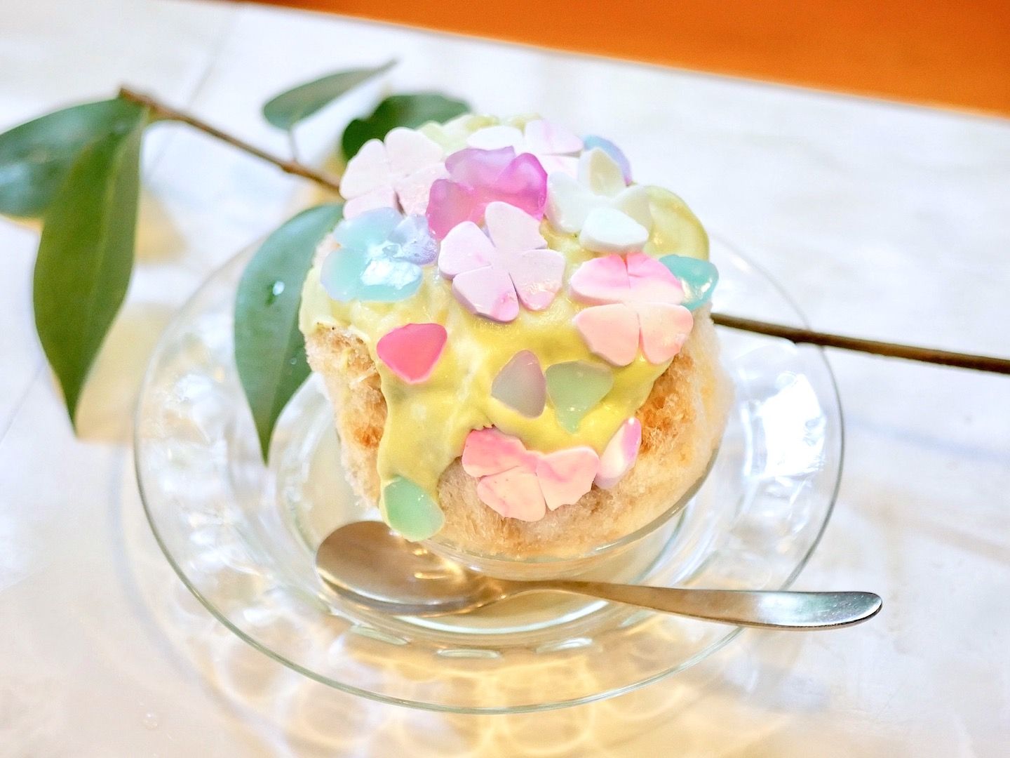 かき氷「紫陽花」の画像