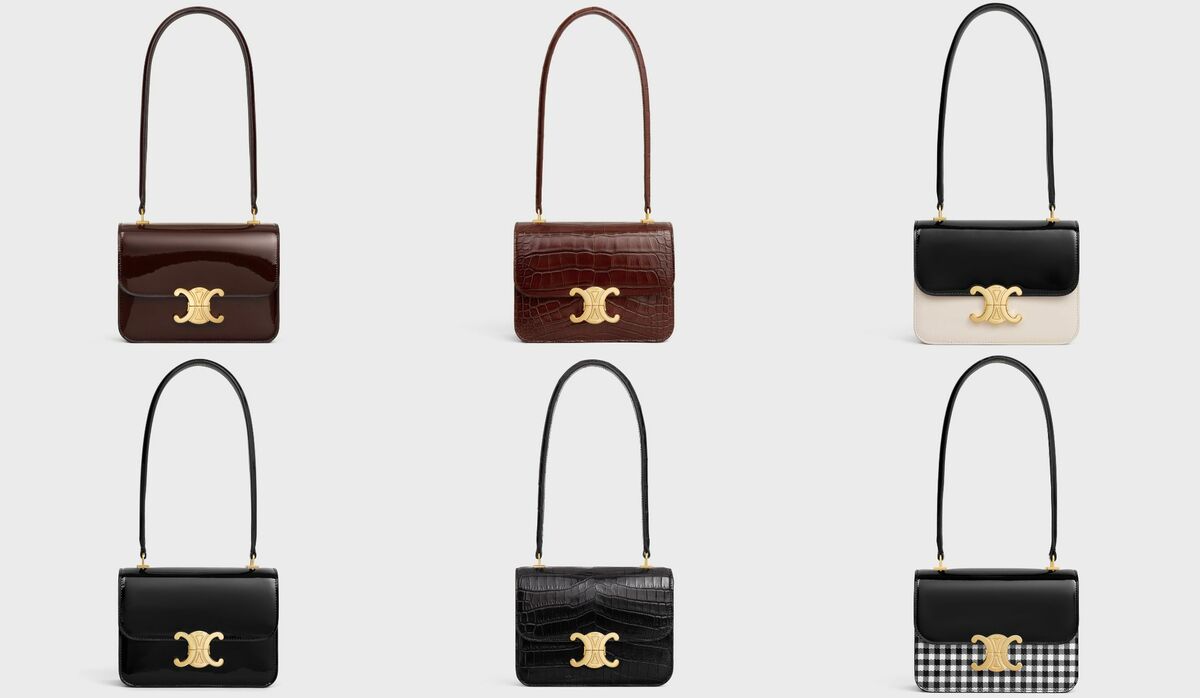 CELINE セリーヌ ティーン ギャランス ハンド バッグ 関税無料 セリーヌ」の新作バッグ“ギャランス”が登場！ ｜ファッション