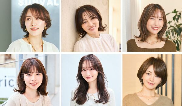 40・50代が似合う「ひし形シルエット」の髪型は？【おすすめ30選】
