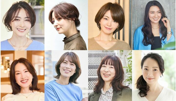 小顔見えヘアアレンジ