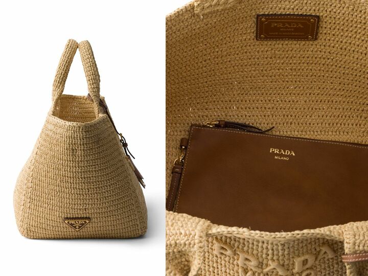 「プラダ」のバッグ『クロシェ トート ラージ』