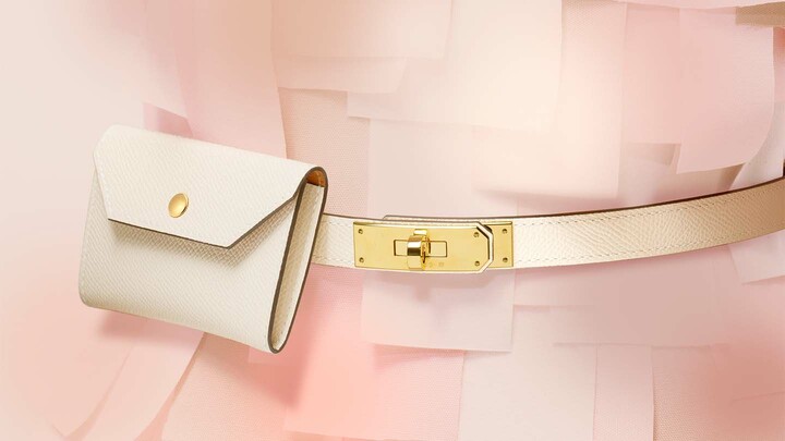 エルメスのポーチ付きベルト『ケリー・ポケット』