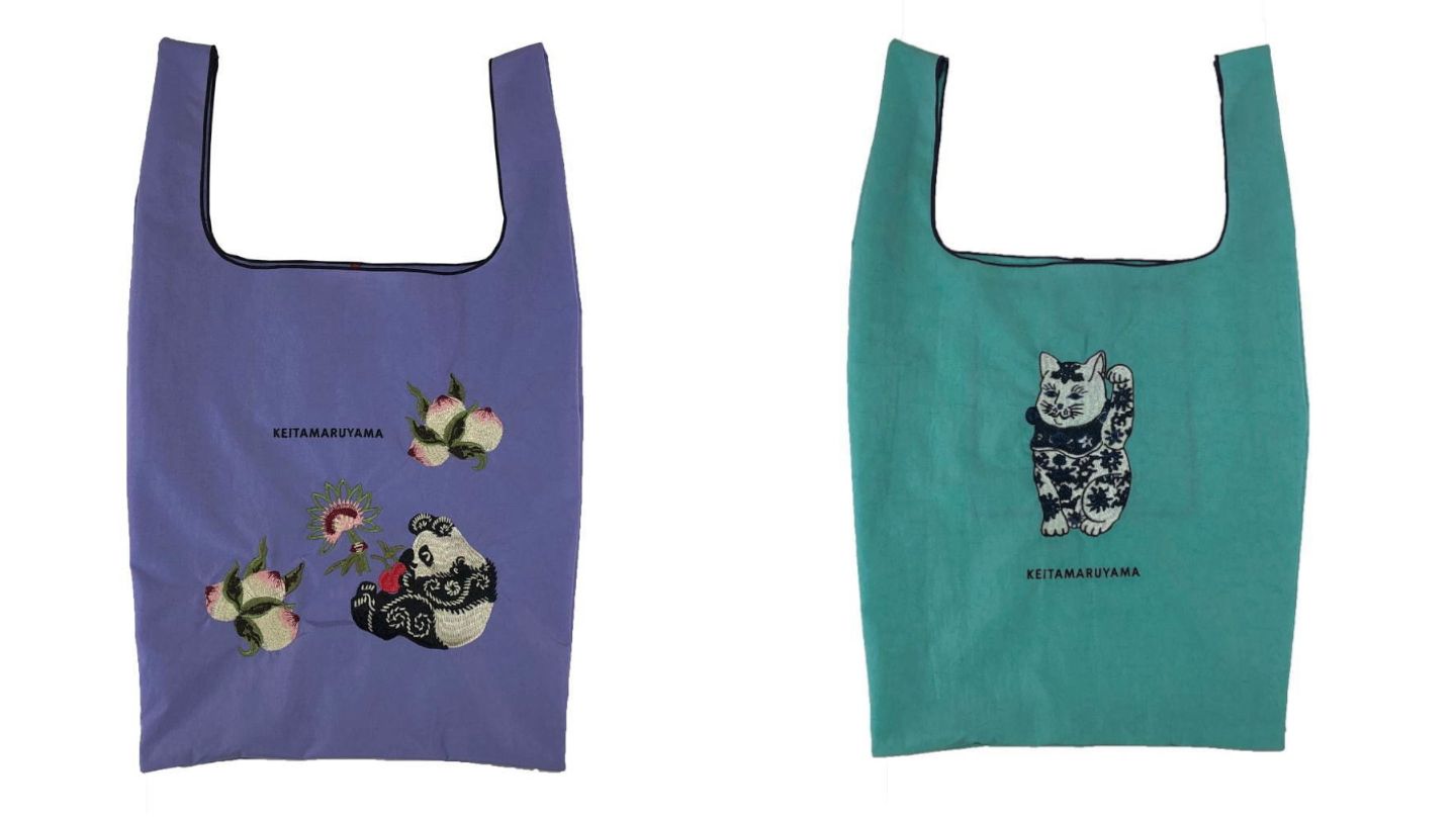 3デザイン 各1色展開/パンダ柄 ¥5000+税 、招き猫柄 ¥4800+税、(他、富士山柄)