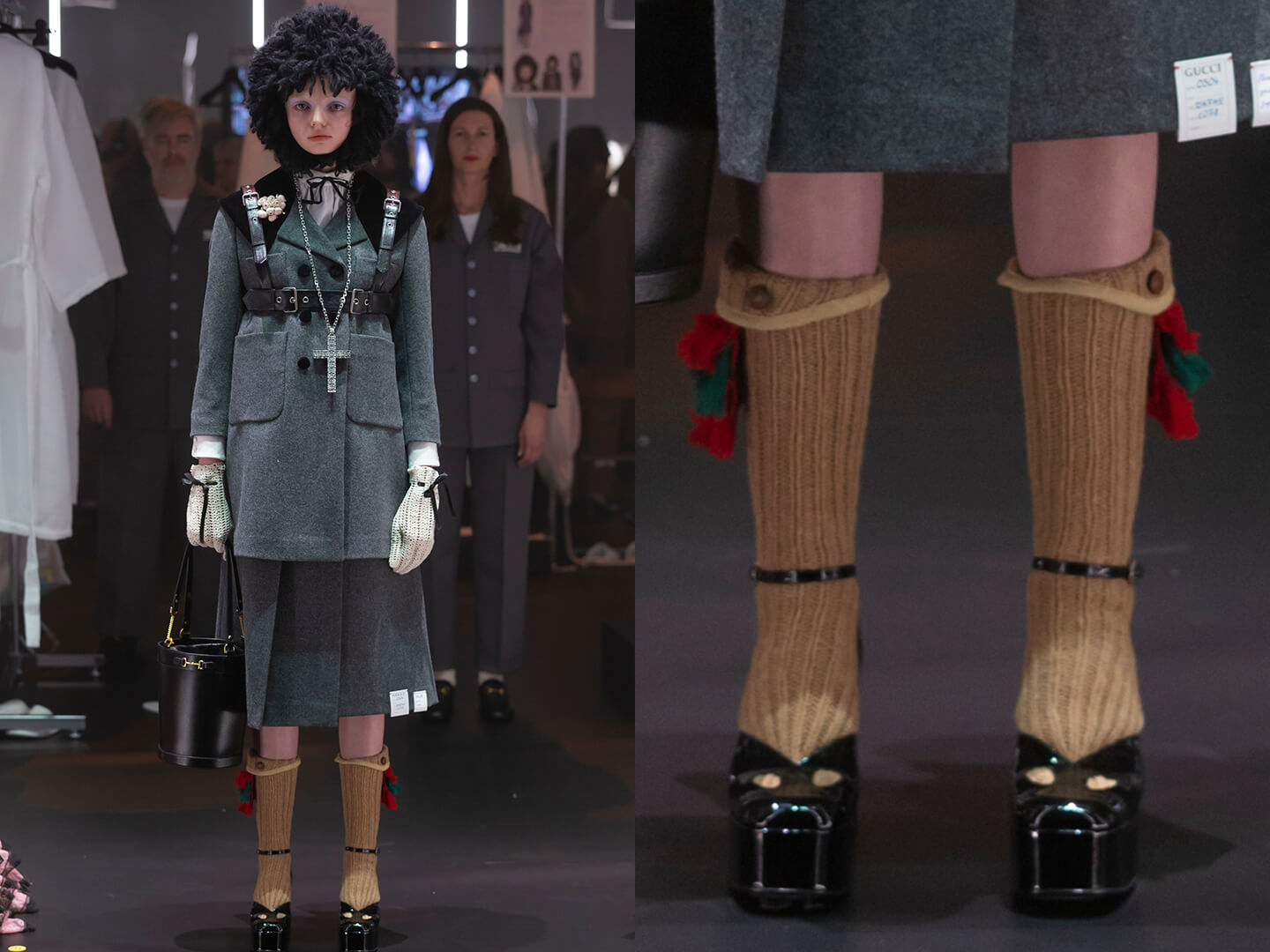 グッチの2020年秋冬コレクションのルック16