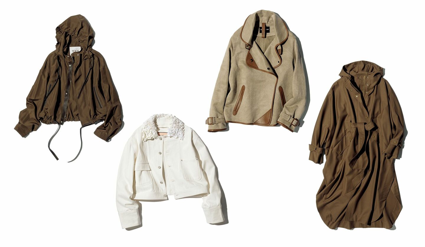 ジョルジオ アルマーニ、マックスマーラ、プラン シー、トッズのアウター