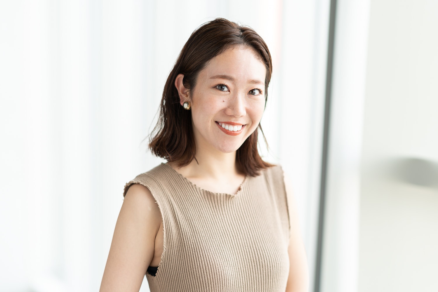 GARDEN Tokyoのトップスタイリスト・本木亜美さん。料理が得意でよくつくっているそう。「スパイスが好きで、インド系の辛いカレーを作るのにハマっています。自己流で調合したスパイス、すごく美味しくて重宝しています」