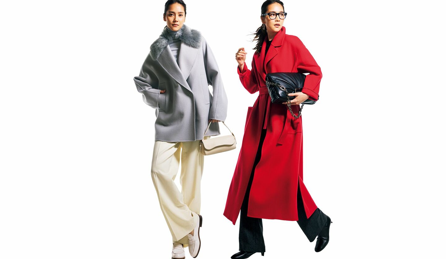 「小物テクニック」ですっきり見せコーディネート2選