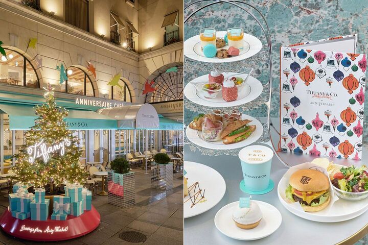 「ティファニー」の期間限定カフェ