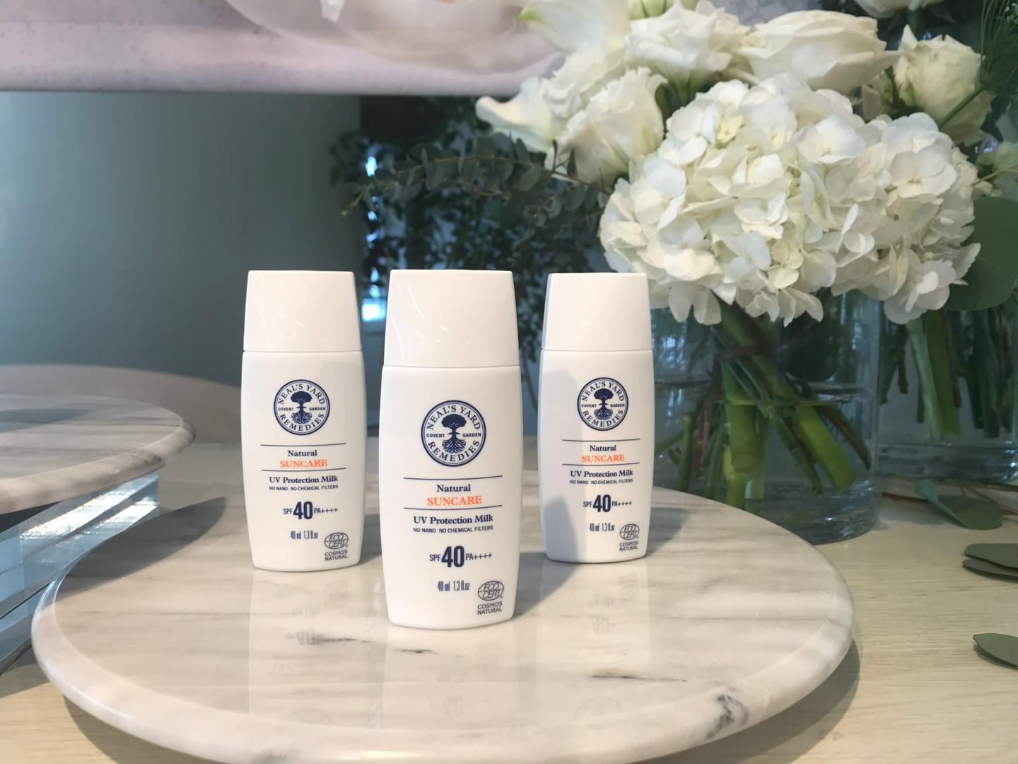 ニールズヤード ナチュラル UV プロテクション ミルク SPF40・PA++++ 40ml ¥3,500
