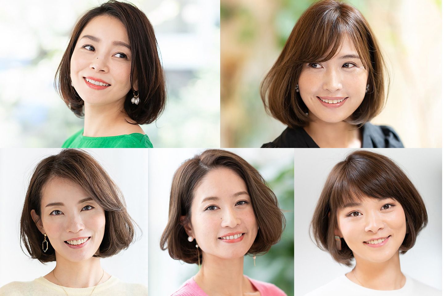 ボブ_1,40代 髪型_1