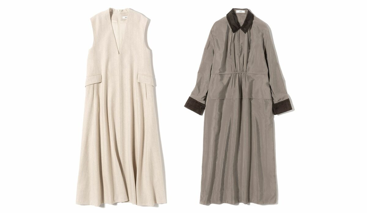 エブール】秋一番のエレガント服｜繊細な技あり素材がワンランク上の 