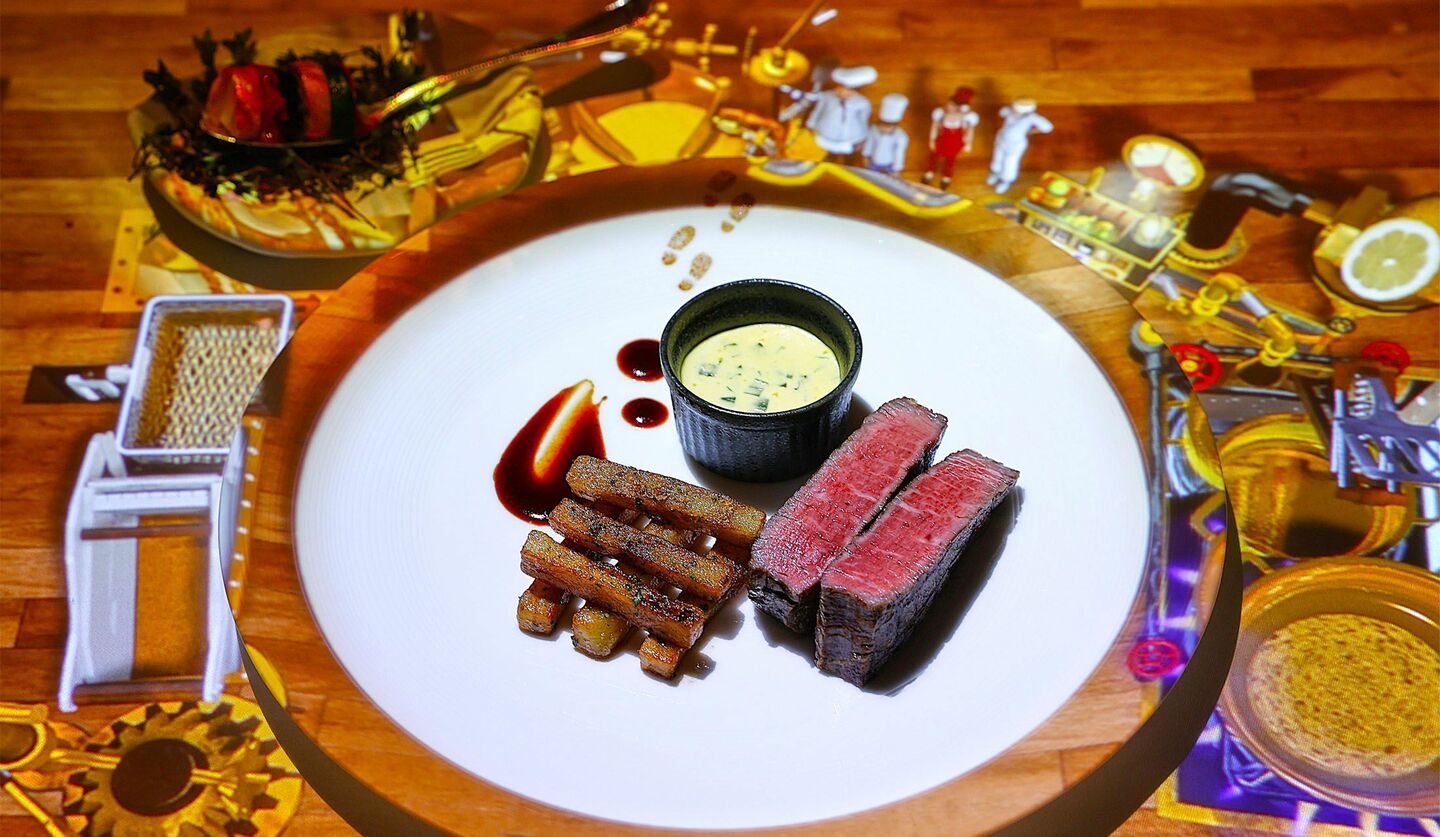 ル・プチシェフ「フランスステーキフリット」の画像