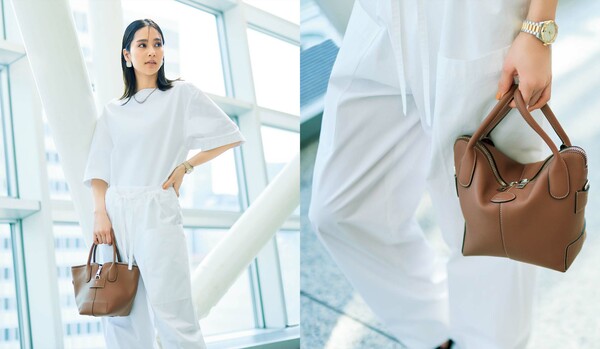 ひとつで２通りのデザインを楽しめる「TOD’S」大人気バッグ『トッズ ディーアイ バッグ スウィング』で夏コーデをブラッシュアップ！