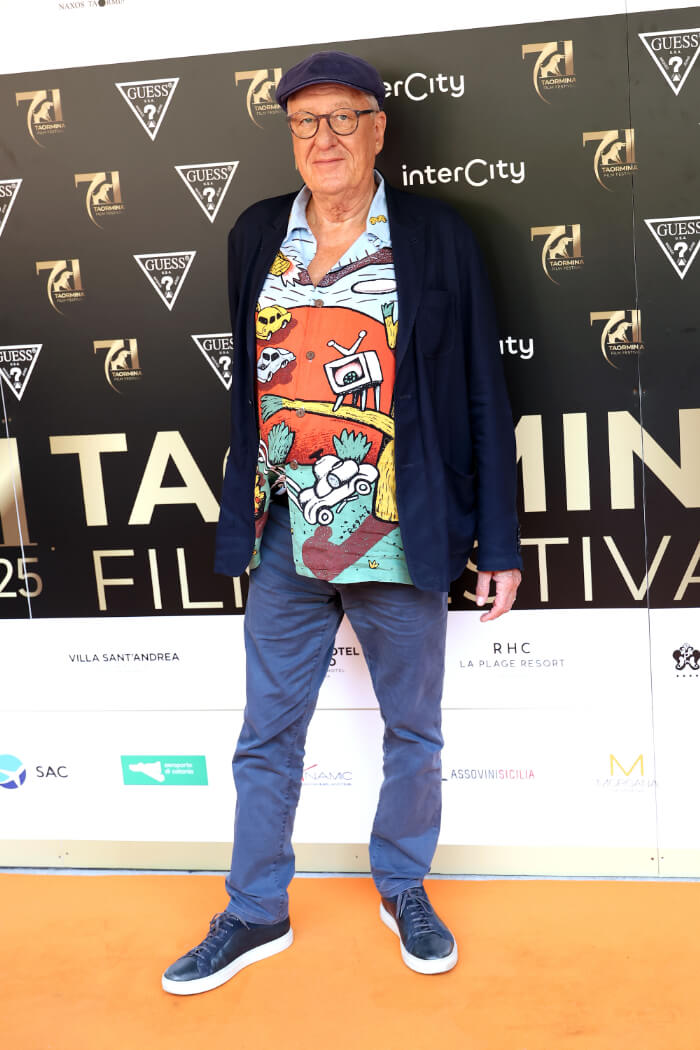 2025年6月12日、第71回タオルミーナ映画祭のフォトコールに登場。