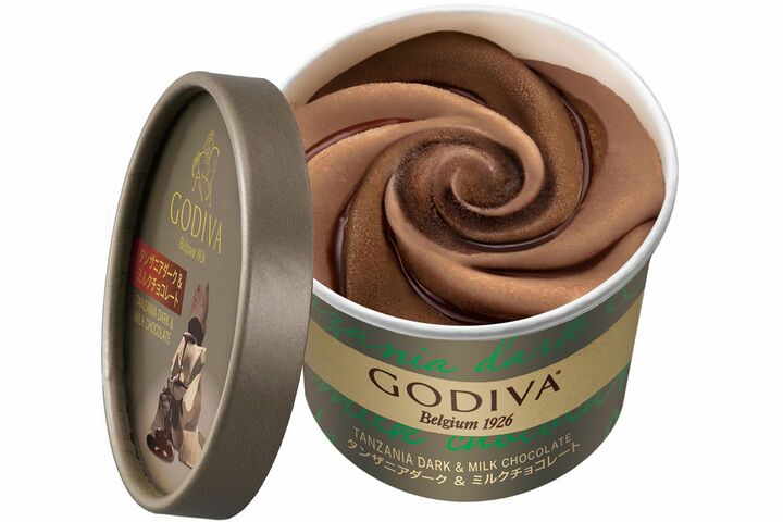「タンザニアダーク＆ミルクチョコレート」［125ml］￥432（税込）