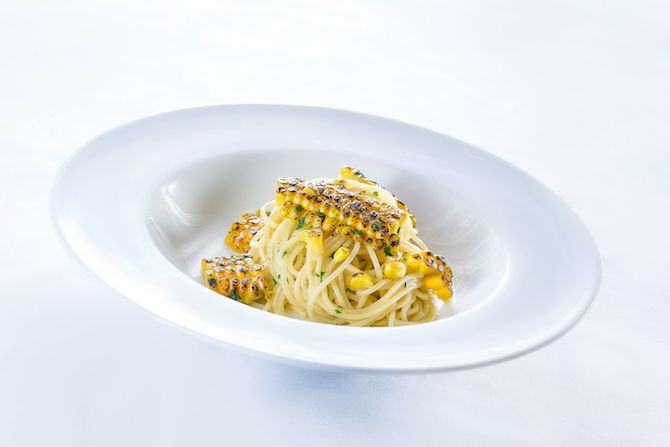 焼きとうもろこしのスパゲッティ ¥1,800