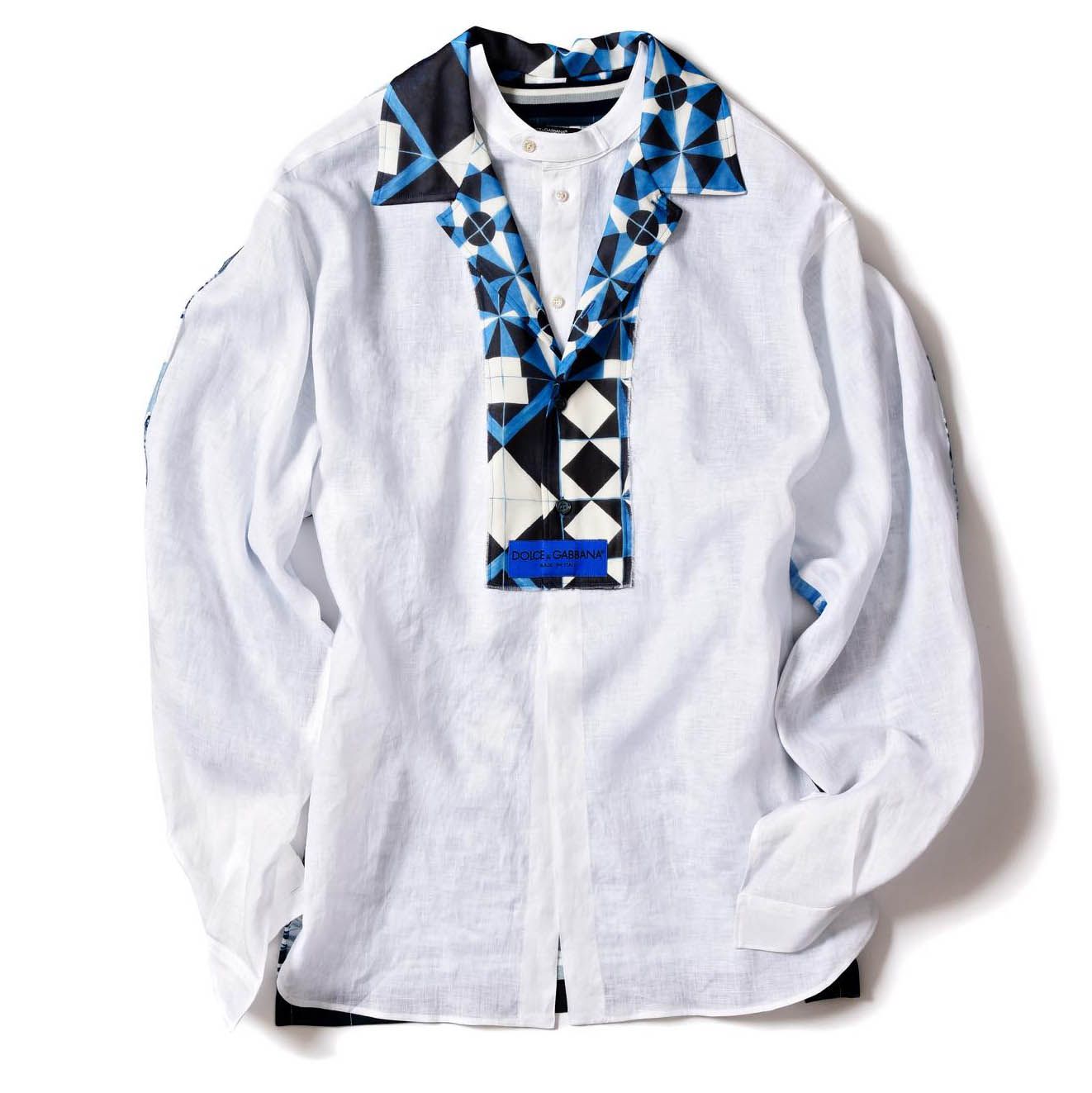 シャツ¥163,900(ドルチェ&ガッバーナ ジャパン)