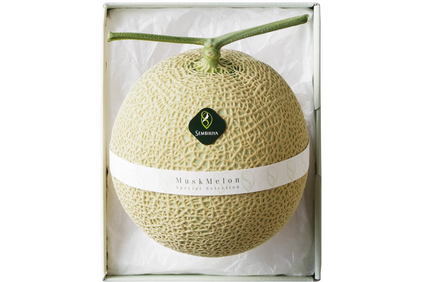 マスクメロン1個(約1.25kg)化粧箱入 ¥12,960(税込)