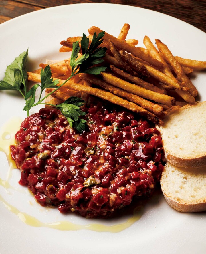 「FREGOLI」の馬肉のタルタル