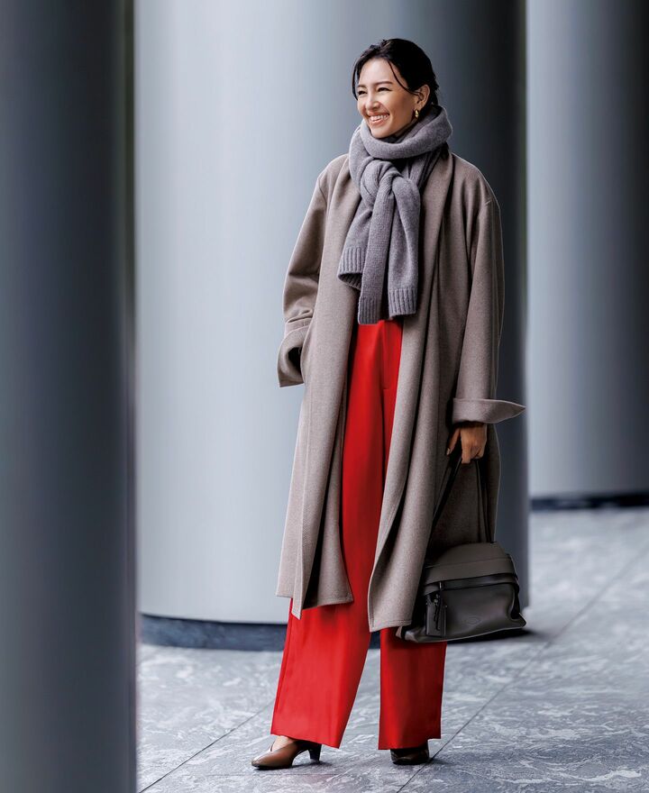 冬コーデ_1,パンツ_1,コート_1