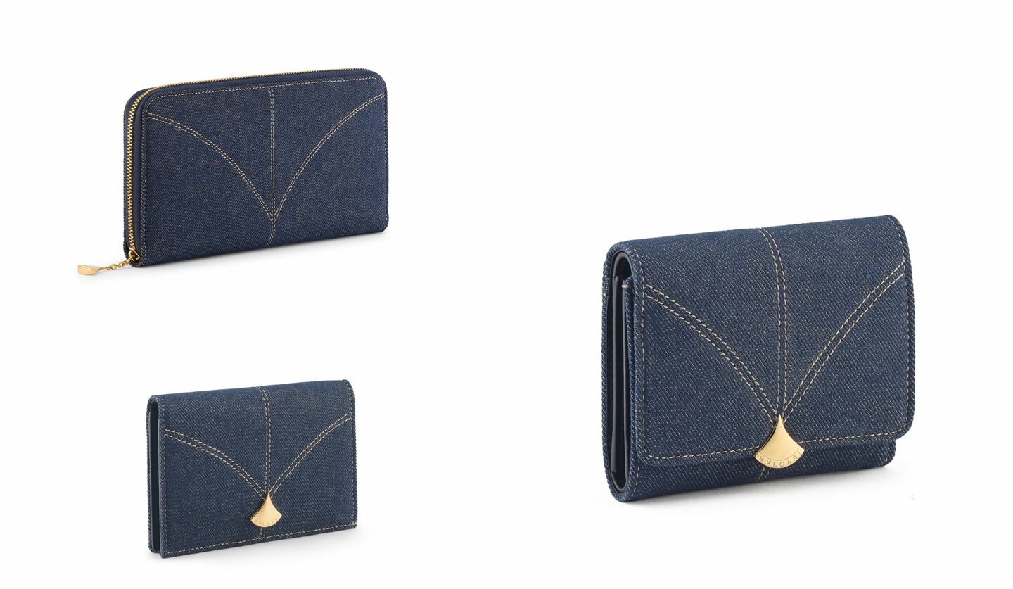 ブルガリから軽やかデニムの新作財布が登場