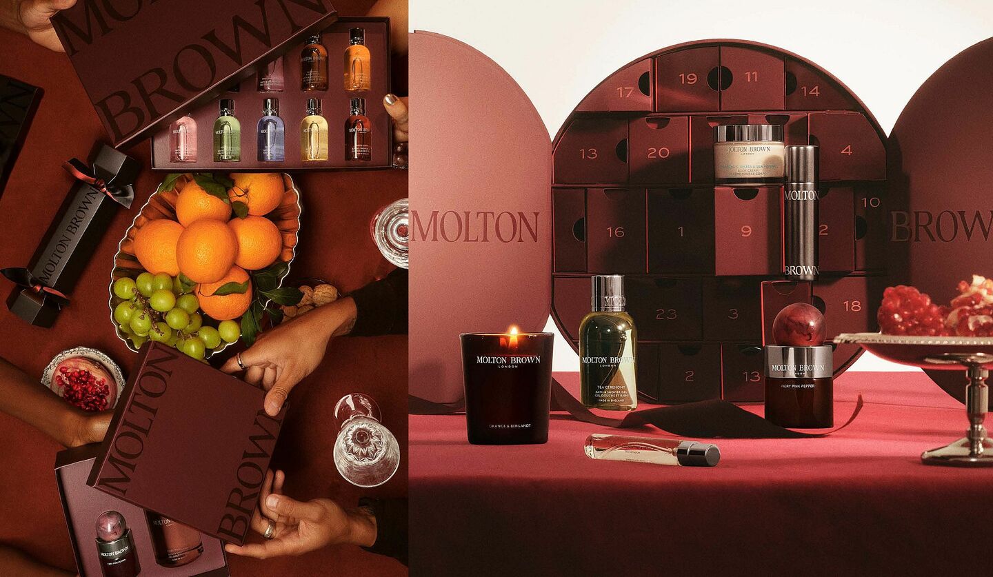 「MOLTON BROWN（モルトンブラウン）」ホリデーコレクションのセット＆限定アイテム画像