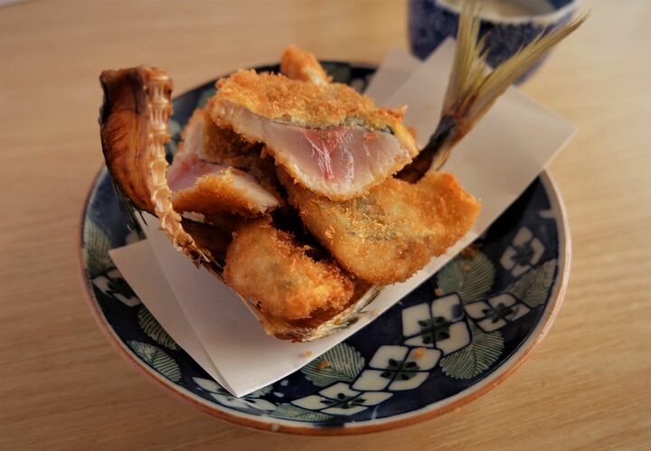 名物「究極のアジフライ」