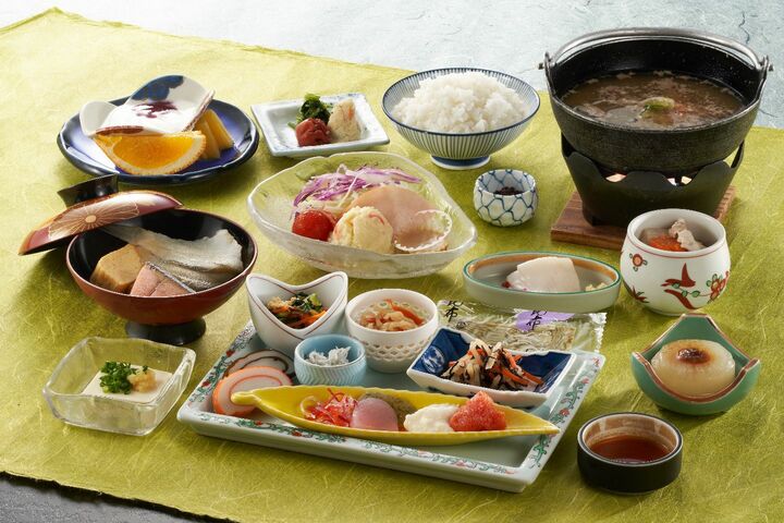 朝食一例