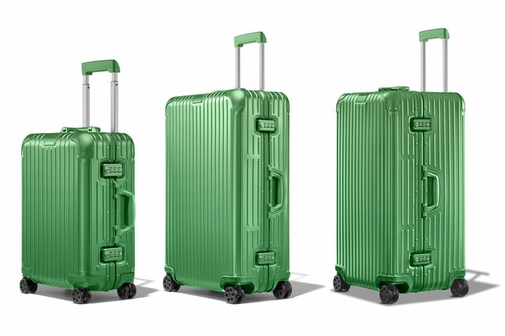 リモワのスーツケース「オリジナル」のエメラルドカラー3サイズ