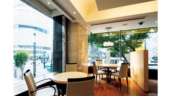 「和光アネックス ティーサロン」の店内