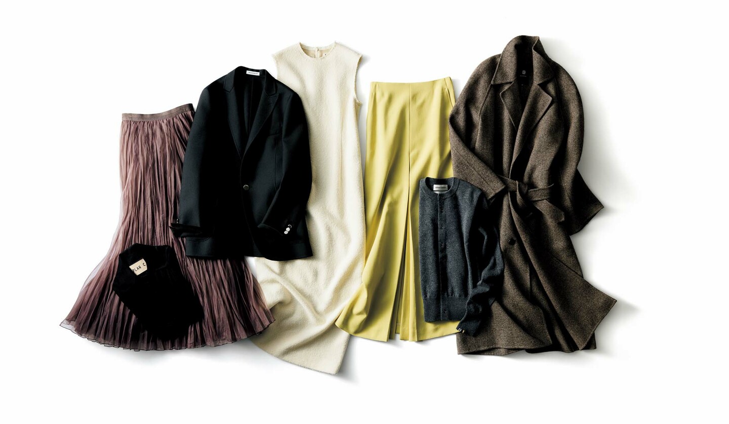 スタイリストの高橋リタさんがセレクトしたベーシックアイテム