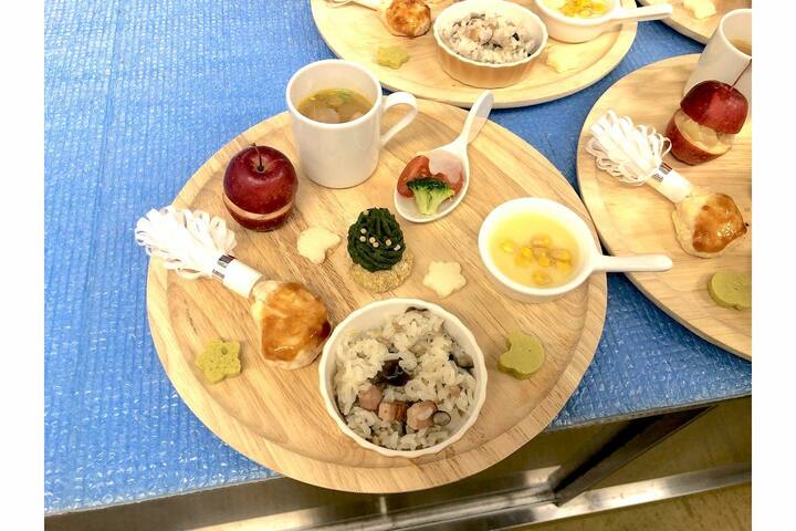月齢に合わせたお食事が楽しめます。